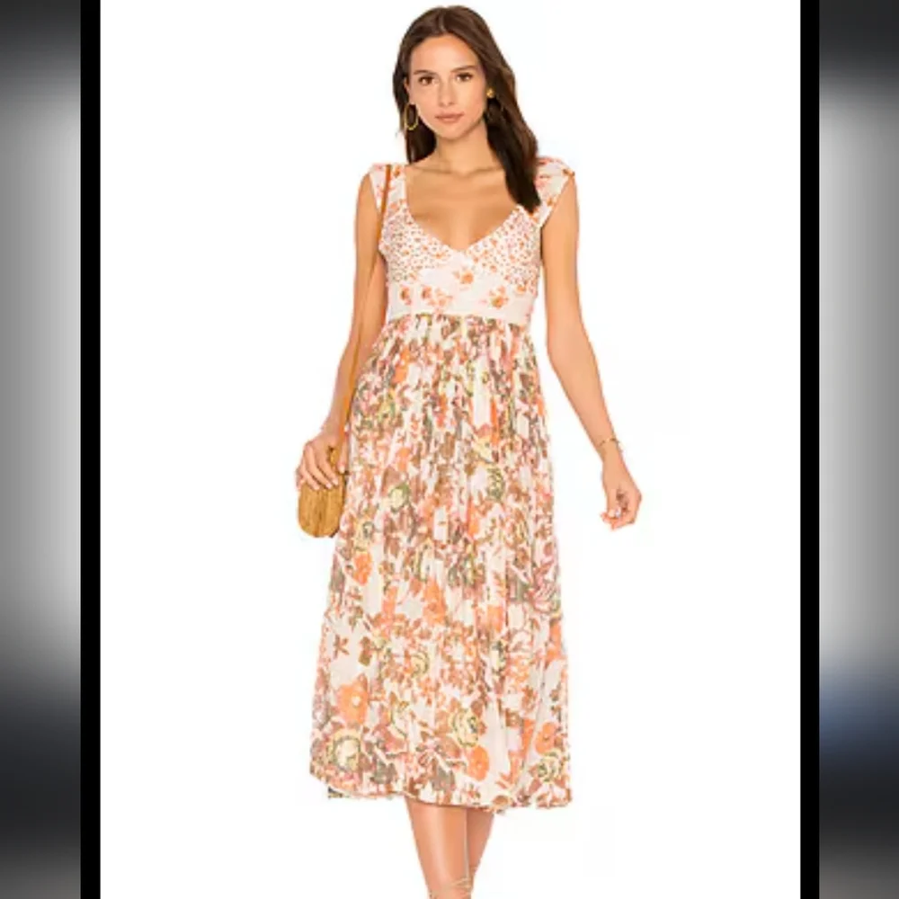 Free People Love You Midi Size Large Excellent Condition - Picture 3 of 8